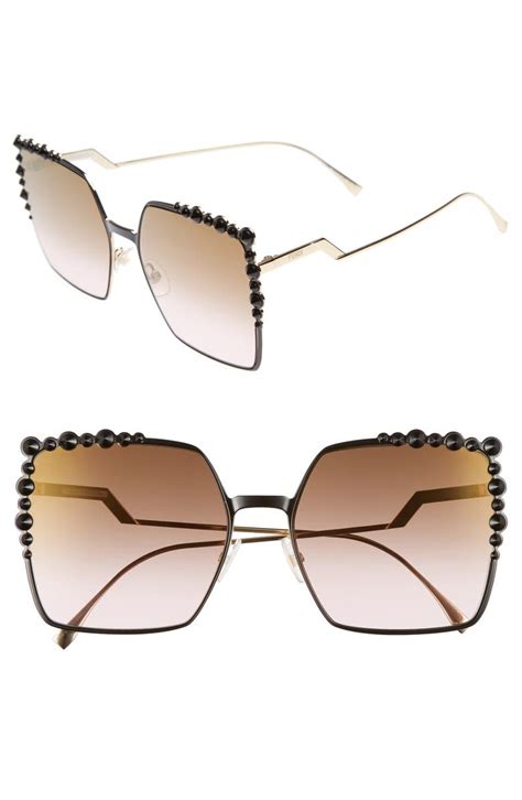 fendi sunglasses square|Fendi sunglasses nordstrom.